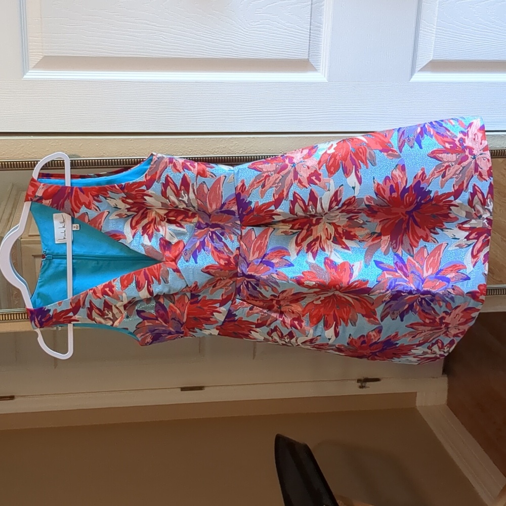 Nicole Miller floral dress size 10